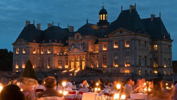 Vaux-le-Vicomte by Night: Golf Cart Gardens and a Three-Course Dinner