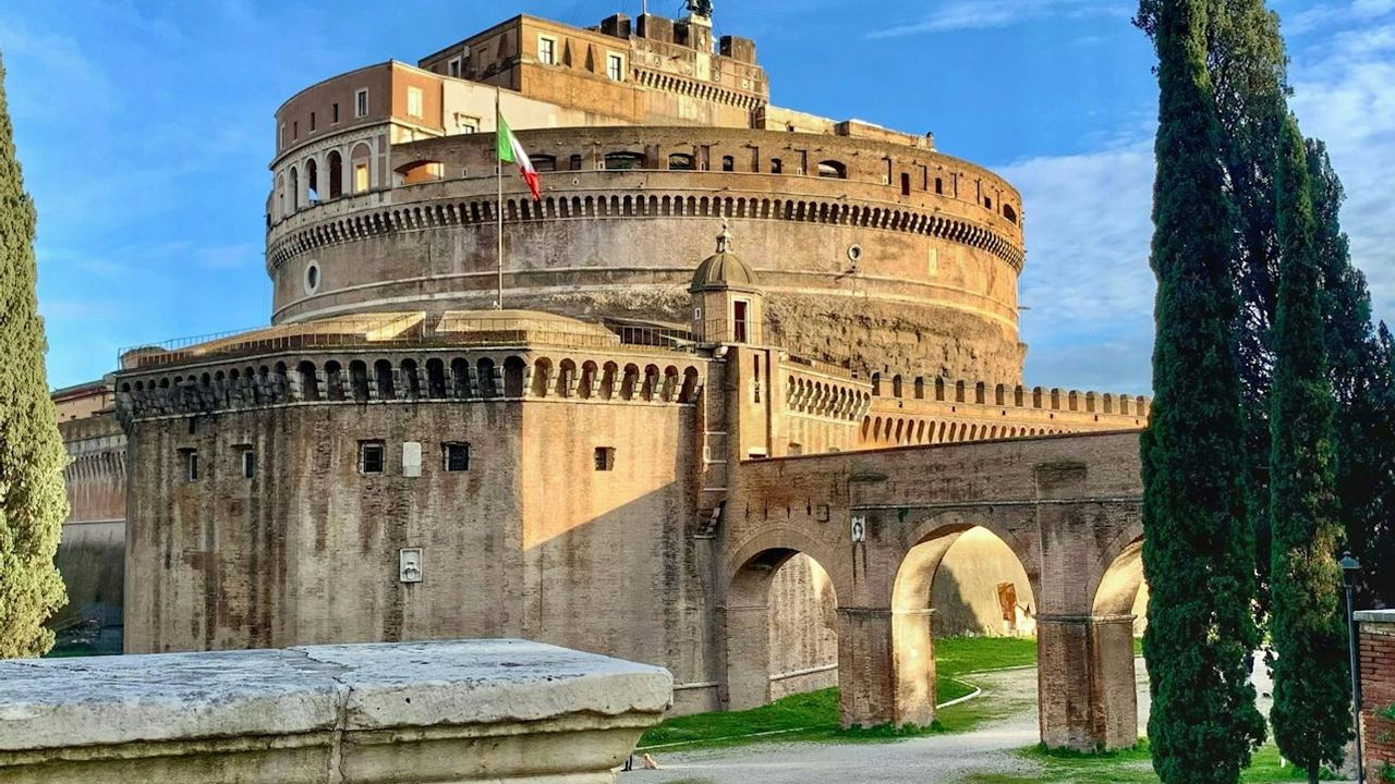 Hadrian's Tomb, Then Fortress, Residence and Prison, Plus the Escape Route