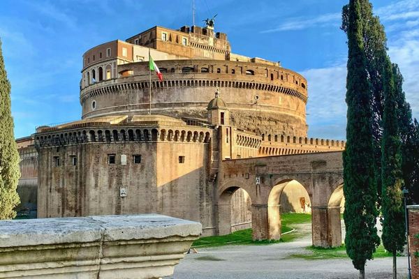 Hadrian's Tomb, Then Fortress, Residence and Prison, Plus the Escape Route