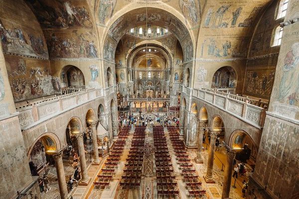 Inside the Doge's Palace Before It Opens, or the Terrace Over the Square