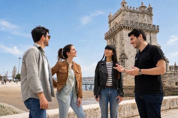 Belém Reached by Boat Down the Tagus, After the Tram, and Inside the Tower