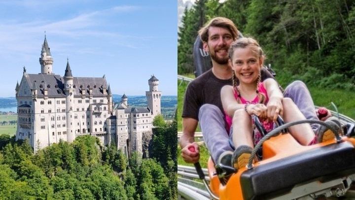 Lunch Over the Austrian Border at Reutte, and a Route That Changes as You Go