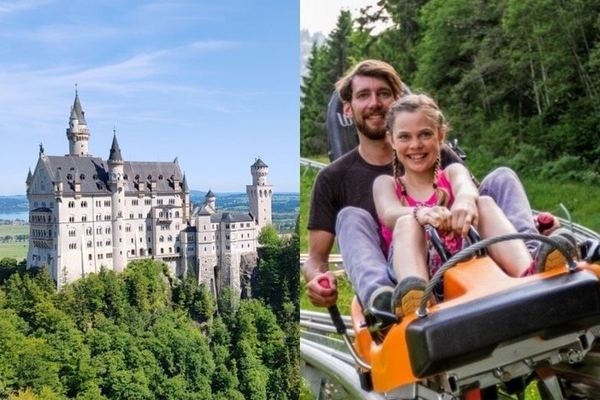 Lunch Over the Austrian Border at Reutte, and a Route That Changes as You Go