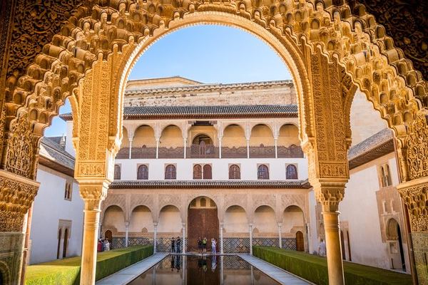 Private Alhambra with the Painted Vaults of the Sala de los Reyes
