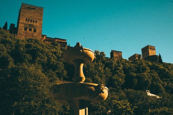 Private Alhambra with an Official Guide, Meeting at the Mural Map