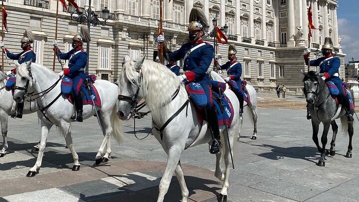 Royal Palace Madrid for Eight: the Clocks, the Sabatini Staircase