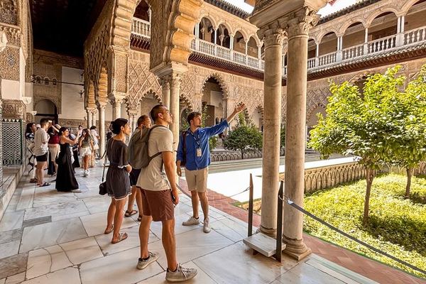 Alcázar at Opening Time, Where Lawrence of Arabia Was Filmed