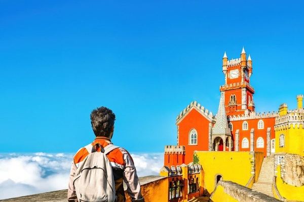 Sintra with Three Pena Ticket Options and Regaleira You Book Yourself