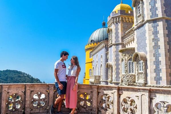 Sintra Guided Twice Over: Regaleira and the Pena Gardens and Terraces