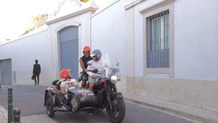 Belém by Sidecar, with Monsanto Forest and the Bica Funicular on the Way Back