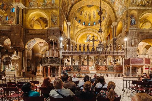St Mark's Basilica After Hours, Empty, with the Crypt Below It